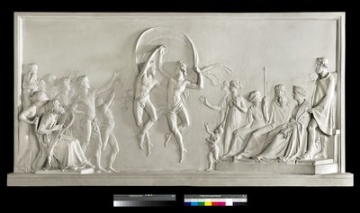 Alcynoksen pojat tanssimassa, 1790-92 (kipsi) tekijältä Antonio Canova