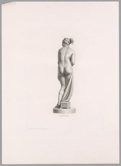 Venus, näkymä takaa, Canovan työstä tekijältä Antonio Canova