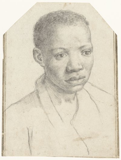 Mustan pojan muotokuva tekijältä Antonio Carracci