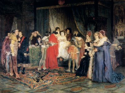 Ferdinand I:n kuolema, Antoni Casanova i Estorachin maalaus tekijältä Antonio Casanova y Estorach