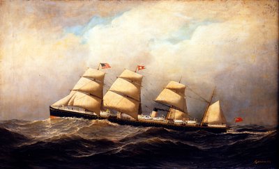 Höyrylaiva Baltic tekijältä Antonio Jacobson