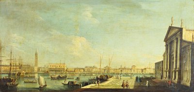 Bacino di San Marco, Venetsia (öljy kankaalle) tekijältä Antonio Joli