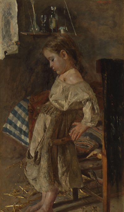 köyhä lapsi tekijältä Antonio Mancini