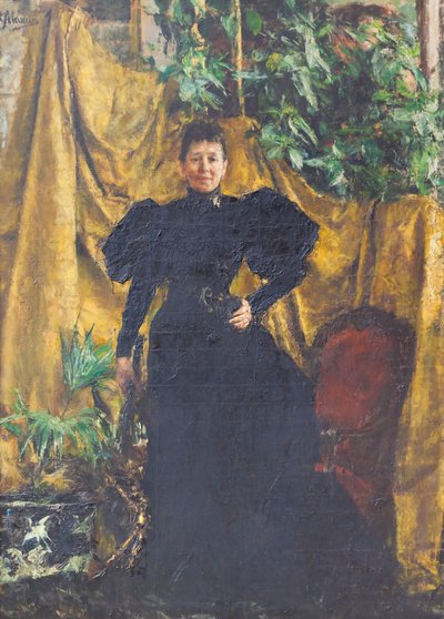 Signora Pantaleonin muotokuva tekijältä Antonio Mancini