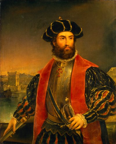 Vasco da Gama (n. 1460-1524) tekijältä Antonio Manuel da Fonseca