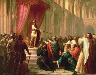 Huescan kello (öljy kankaalle) tekijältä Antonio María Esquivel y Suárez de Urbina