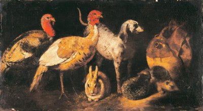 Truthennen, Hund, Hase und Igel tekijältä Antonio Maria Vassallo