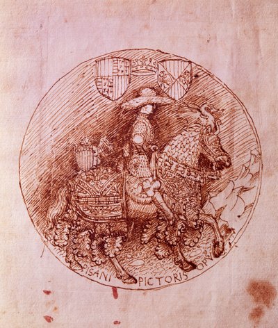 Alfonso Aragonilaisen mitali, Antonio Pisanello (1395-1455) tekijältä Antonio Pisanello