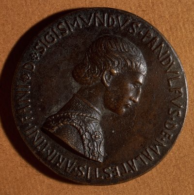 Sigismondo Pandolfo Malatestan kuva (Rimini, Rimini-1417 tekijältä Antonio Pisanello