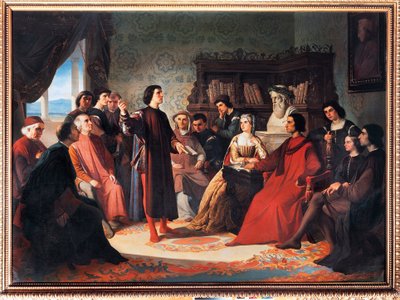 Neoplatoninen Firenzen akatemia tekijältä Antonio Puccinelli