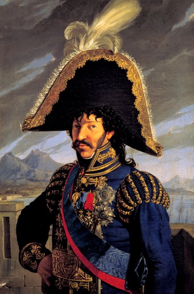 Joachim Muratin muotokuva tekijältä Antonio Raffaele Callander