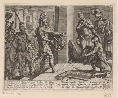 Cerialis antaa anteeksi roomalaisille sotilaille, jotka auttoivat Julius Civilistä Batavian sodat roomalaisia ​​vastaan ​​(sarjan nimi) Batavorum cum Romanis Bellum (sarjan nimi) tekijältä Antonio Tempesta