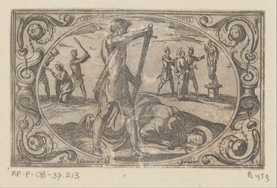 H. Martina Romeinse martelaressen (sarjan nimi) Imagini di moltes vergini Rom marttyyrikuolemassa (sarjan nimi) tekijältä Antonio Tempesta