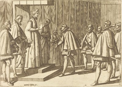 Italian prinssi ennen Itävallan Margaretta tekijältä Antonio Tempesta
