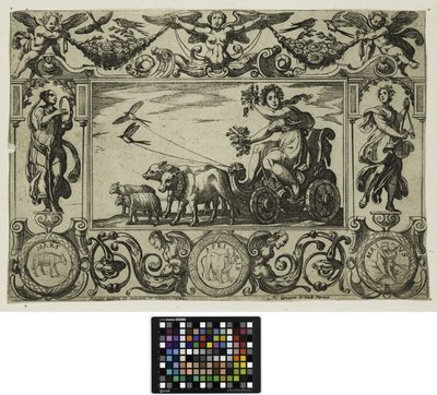 Neljä vuodenaikaa: Kevät, 1592 tekijältä Antonio Tempesta