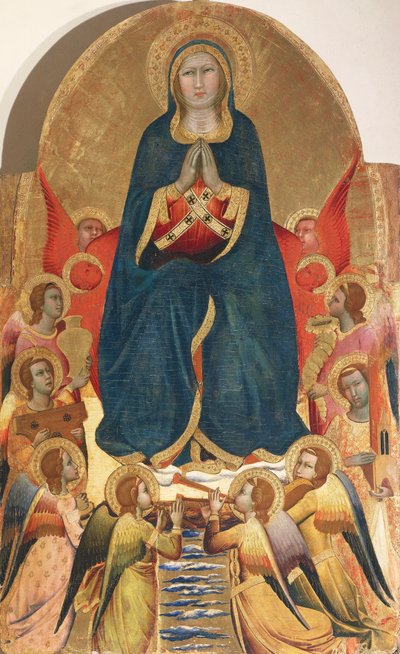 Neitsyt Marian neitsyt, kirjoittanut Antonio Veneziano (aktiivinen 1369-1419) tekijältä Antonio Veneziano