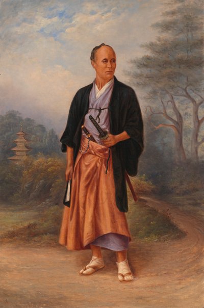 Japanilainen mies, n. 1893. tekijältä Antonio Zeno Shindler