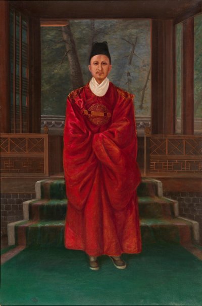 Korean kuningas, n. 1893. tekijältä Antonio Zeno Shindler