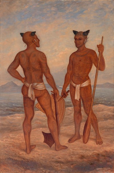 Marquesanissa, Ca. 1893. tekijältä Antonio Zeno Shindler