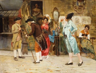 Old Curio Shop, 1892 tekijältä Antonio Zoppi