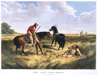 "The Last War-Whoop", 1834-1907 tekijältä Archibald Campbell Tait