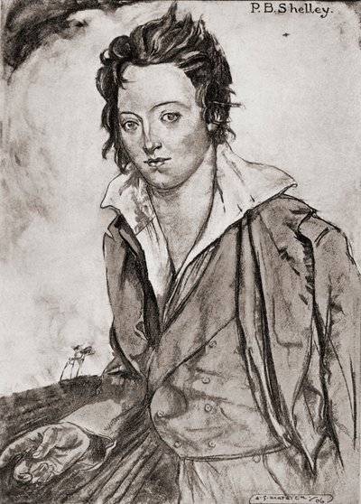 Percy Bysshe Shelley tekijältä Archibald Standish Hartrick