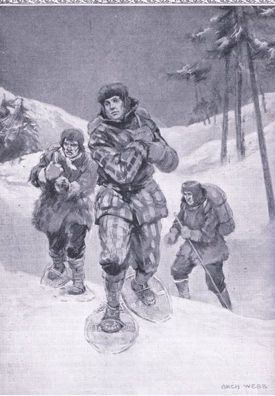 Jäljettömän jätteen kautta Labradoriin (Donald Smith), kuva Cassells Romance of Famous Livesista, n. 1940 tekijältä Archibald Webb