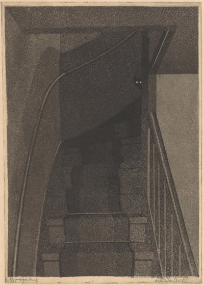 Trap (alkuperäinen nimi esineessä) tekijältä Arend Hendriks (signed by artist)