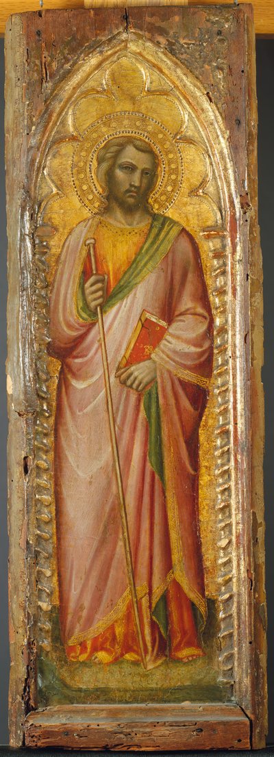 Pyhä, mahdollisesti Jaakob Suurempi, 1384-85. tekijältä Aretino Luca Spinello or Spinelli