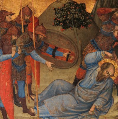Pyhän Paavalin kääntymys, n. 1391-92. tekijältä Aretino Luca Spinello or Spinelli