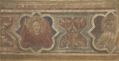 Koristeellinen reunus, n. 1390 tekijältä Aretino Spinello
