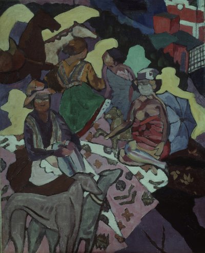 Meren rannalla 1915-1916 tekijältä Aristarkh Vasilievic Lentulov