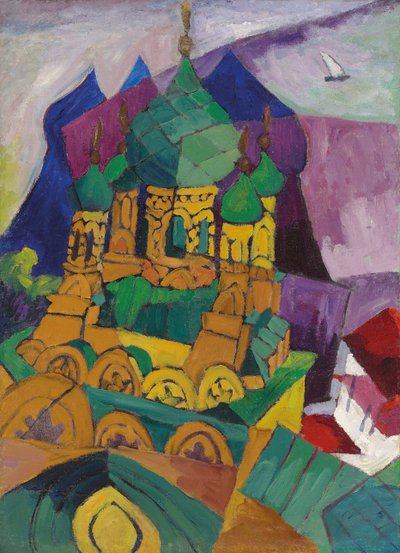 Alupkan kirkko tekijältä Aristarkh Vasilievic Lentulov