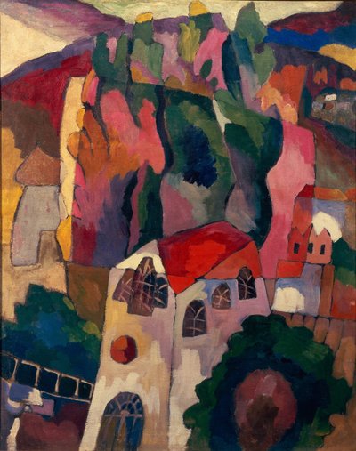 Poppelit, 1916 tekijältä Aristarkh Vasilievic Lentulov