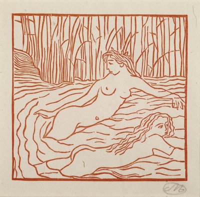 Galatea im Wasser tekijältä Aristide Maillol