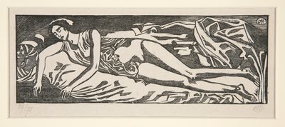 Makaava nainen tekijältä Aristide Maillol