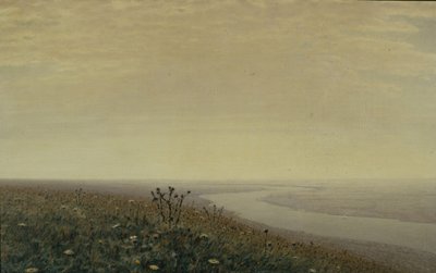 Dnepr-joki aamulla, 1881 tekijältä Arkhip Ivanovich Kuindzhi