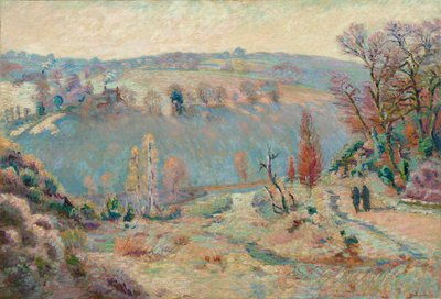 Sédellen laakso Pont Charraudissa: White Frost tekijältä Armand Guillaumin