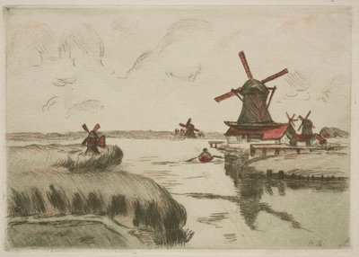 Näkymä Saardamilta tekijältä Armand Guillaumin