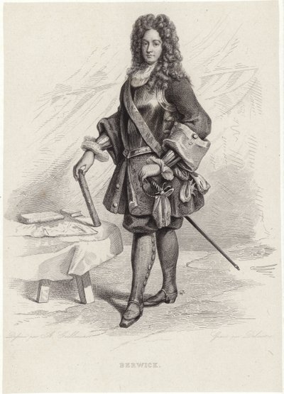 Berwickin herttuan James Fitzjamesin muotokuva tekijältä Armand Guilleminot
