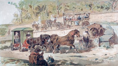 1600-luvun liikennenäkymä tekijältä Armand Jean Heins