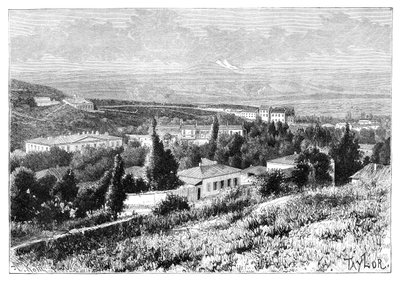 Pyatigorsk, Venäjä, 1895. tekijältä Armand Kohl