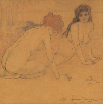 Damned Women Damned Women, 1899. tekijältä Armand Rassenfosse