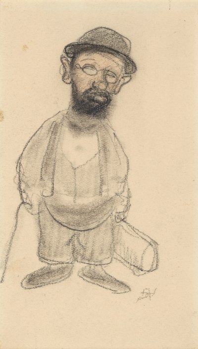 Henri de Toulouse-Lautrecin muotokuva. tekijältä Armand Rassenfosse