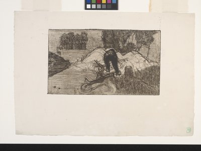 Le Debardeur (The Stevedore) (etsaus) tekijältä Armand Séguin