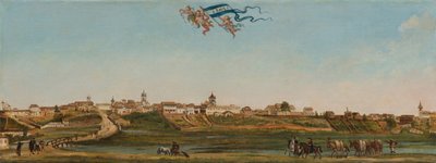 Panoraamanäkymä Sao Pauloon, 1821. tekijältä Arnaud Julien Pallière