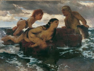 Meri-idylli tekijältä Arnold Bocklin