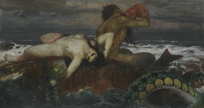 Triton ja Nereid tekijältä Arnold Böcklin