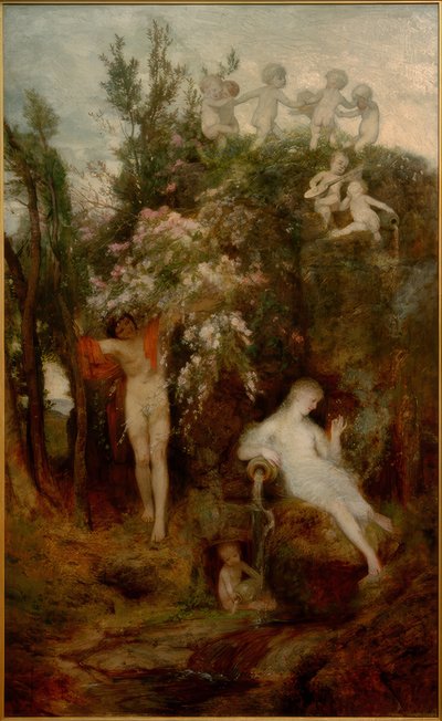 Liebesfrühling tekijältä Arnold Böcklin