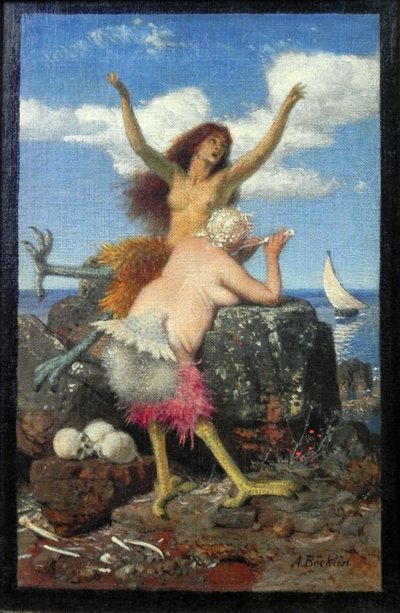 Sireenit tekijältä Arnold Böcklin